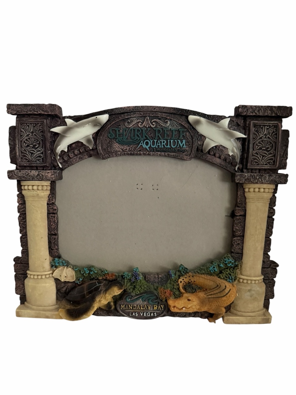 Shark Reef Aquarium Mandalay Bay Las Vegas Resin Photo Frame Souvenir Nevada
